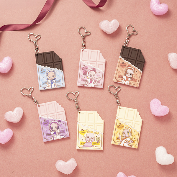 も～っと！おジャ魔女どれみ】板チョコラバーキーホルダー はづき