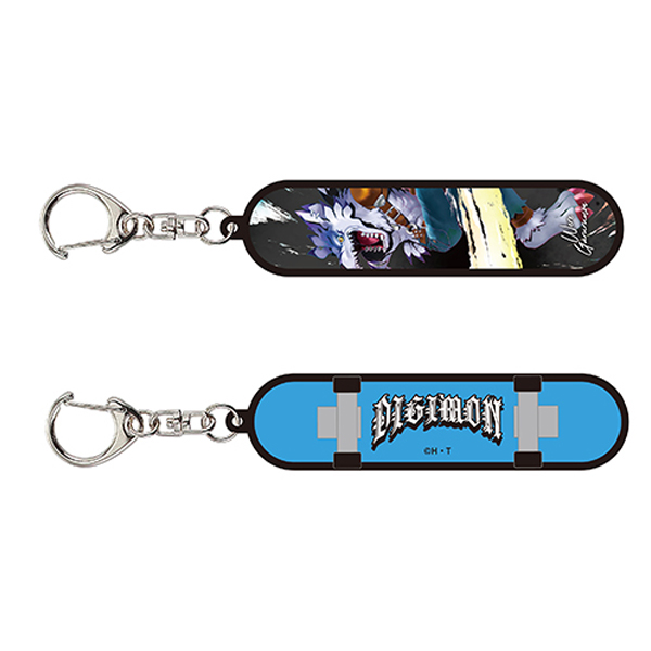 デジモンアドベンチャー】デジモン スケボーキーホルダー ストリート