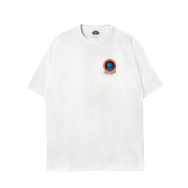 ワンピース】オープンエンド Tシャツ ホワイト＜SET SAIL!!＞XL