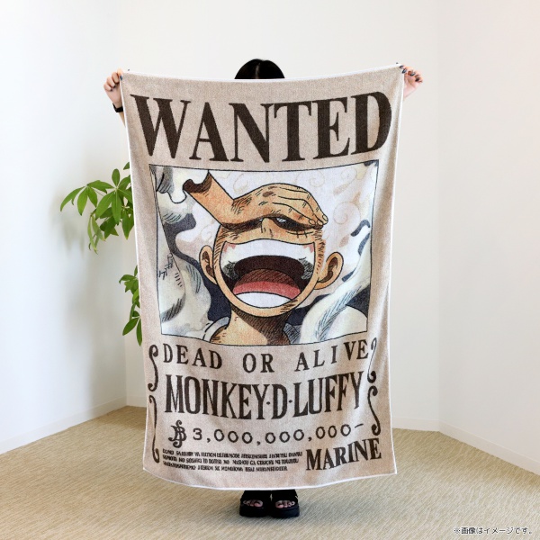 ワンピース】五彩織り ビッグタオル ＜手配書＞: 雑貨｜東映