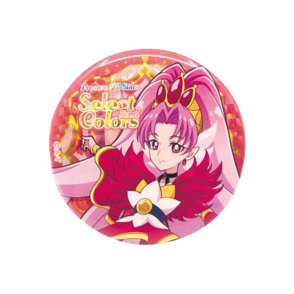 プリキュアオールスターズ】Select colors -Red-#1 缶バッジ: 雑貨