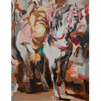 ARTIST NEWS】2020年に初個展を開催した若手ペインター 長島伊織を