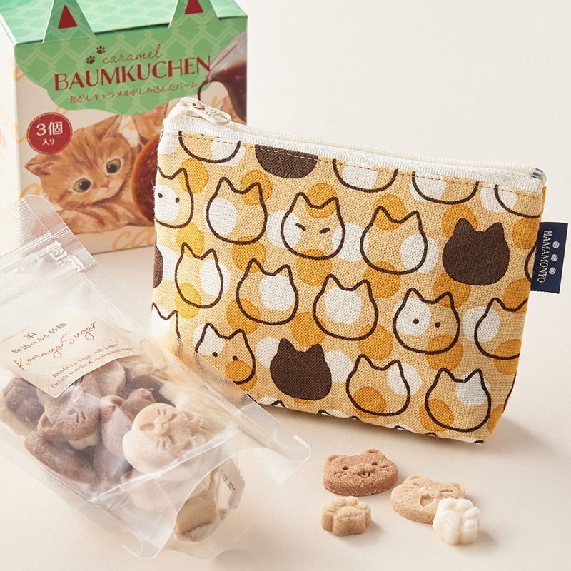 送料無料】猫づくし くつろぎコーヒータイムセット＜ポーチ付き