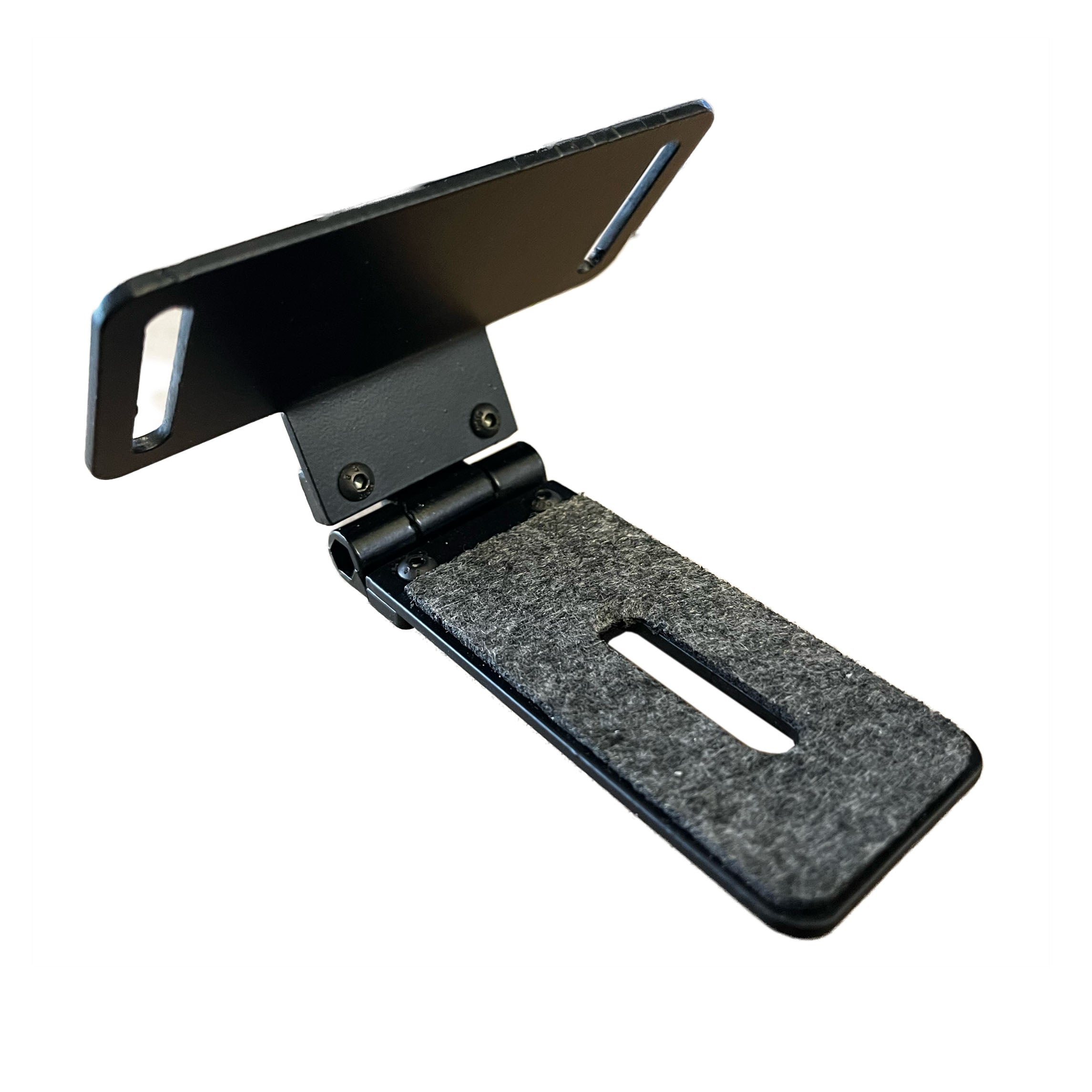 デスクシェルフ ホワイトオーク/ダークウォルナット 特別仕様 無垢材+