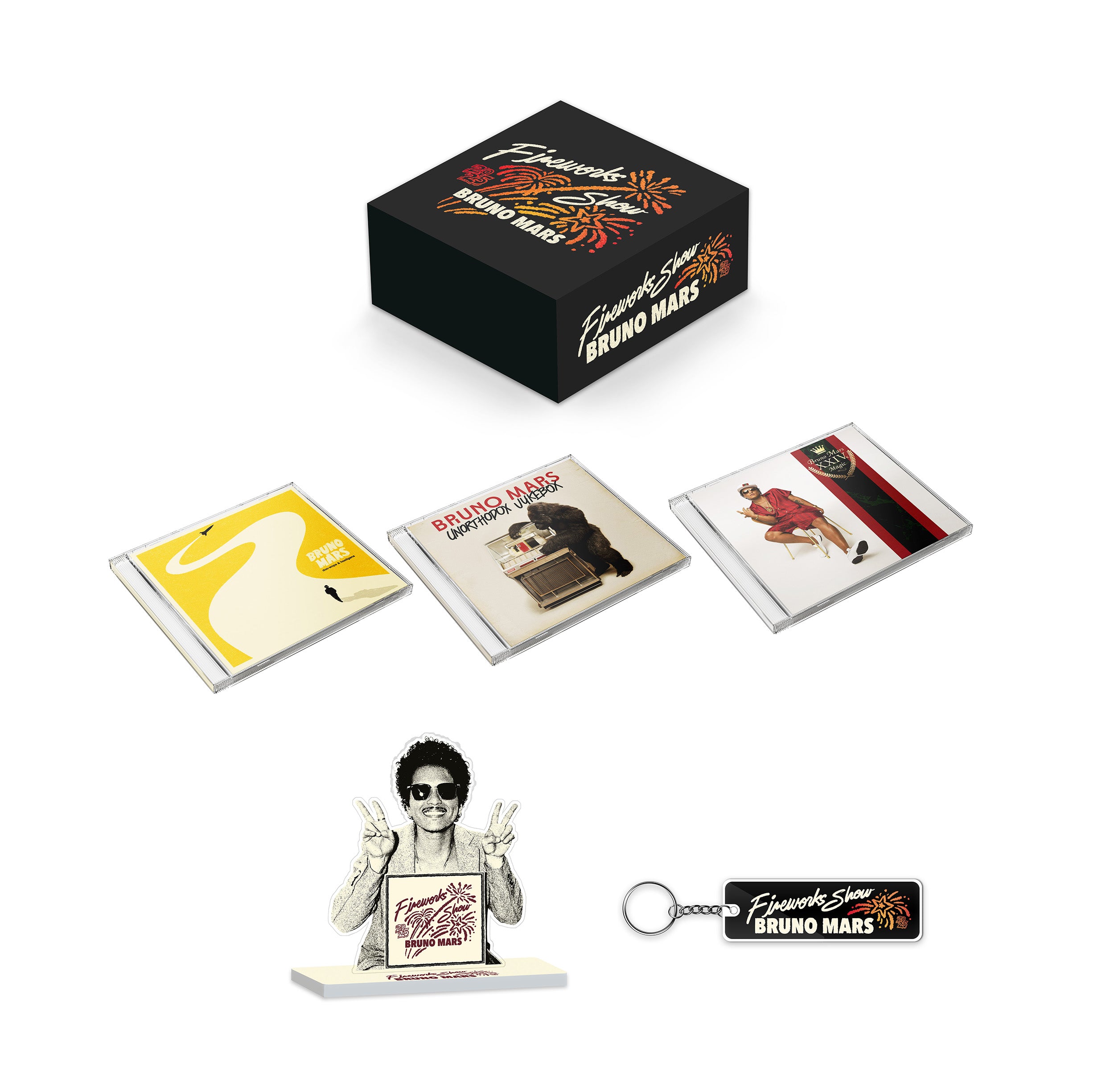 24K・マジック・ブロック・ツアーデート・Tシャツ – ワーナー