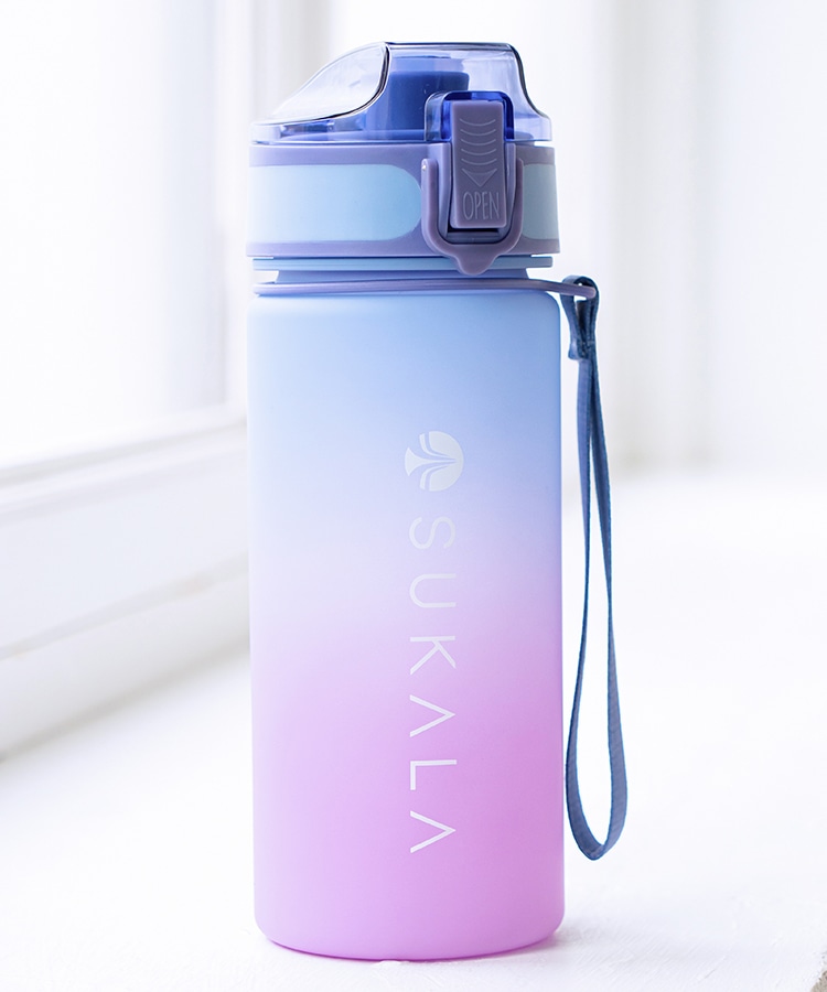SUKALA】クリアボトル(パープルブルー): ヨガグッズLAVA公式オンライン