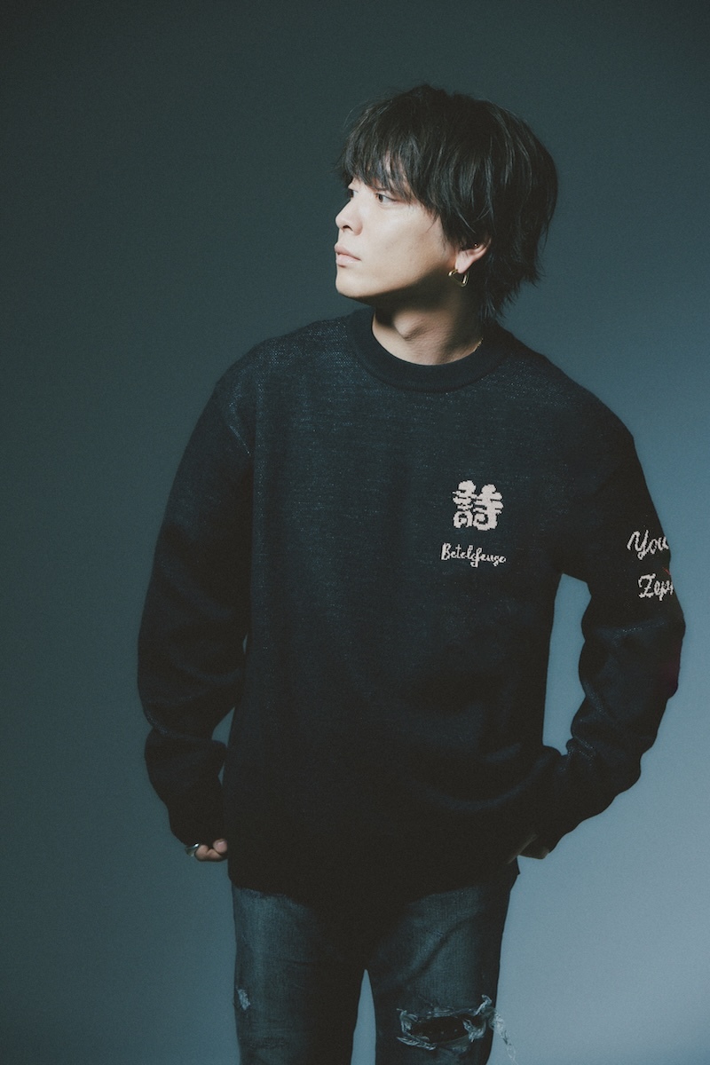 Zephyren Online Store / 優里xZEPHYREN -Betelgeuse- JACQUARD KNIT BLACK