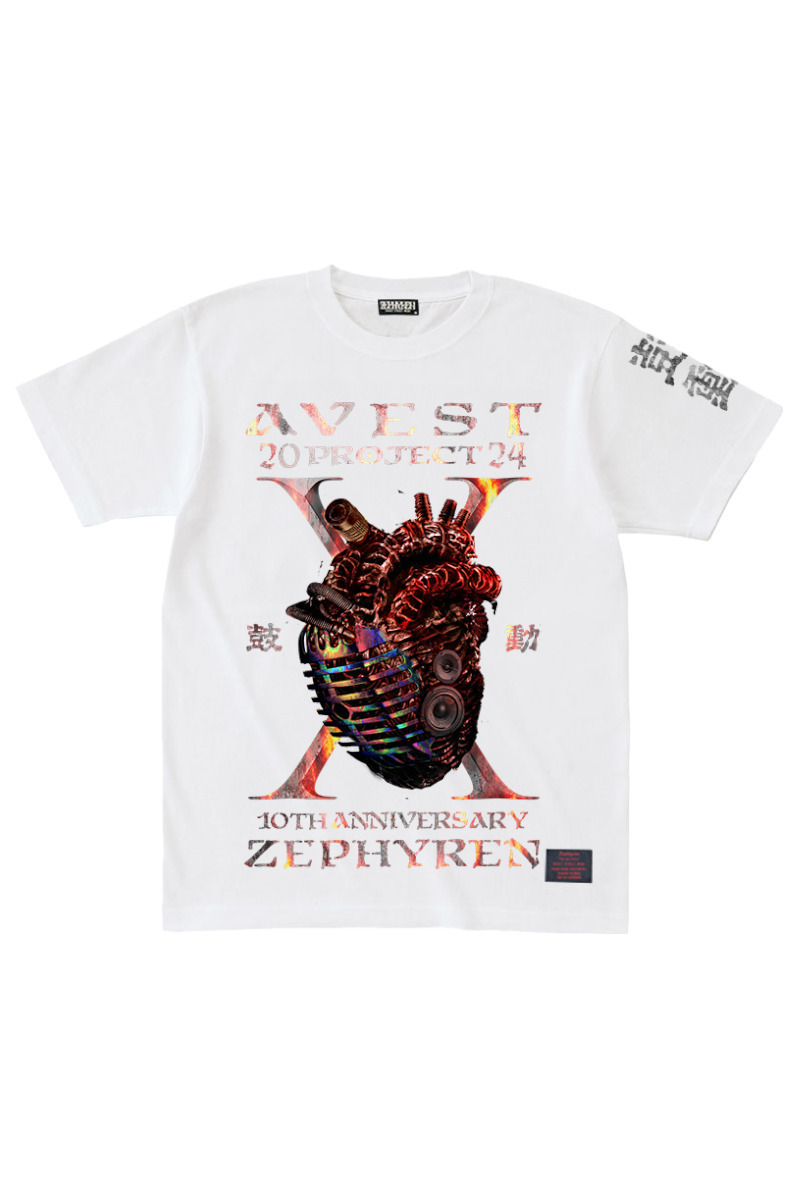 Zephyren Online Store / A.V.E.S.T project vol.18 S/S TEE - 鼓動