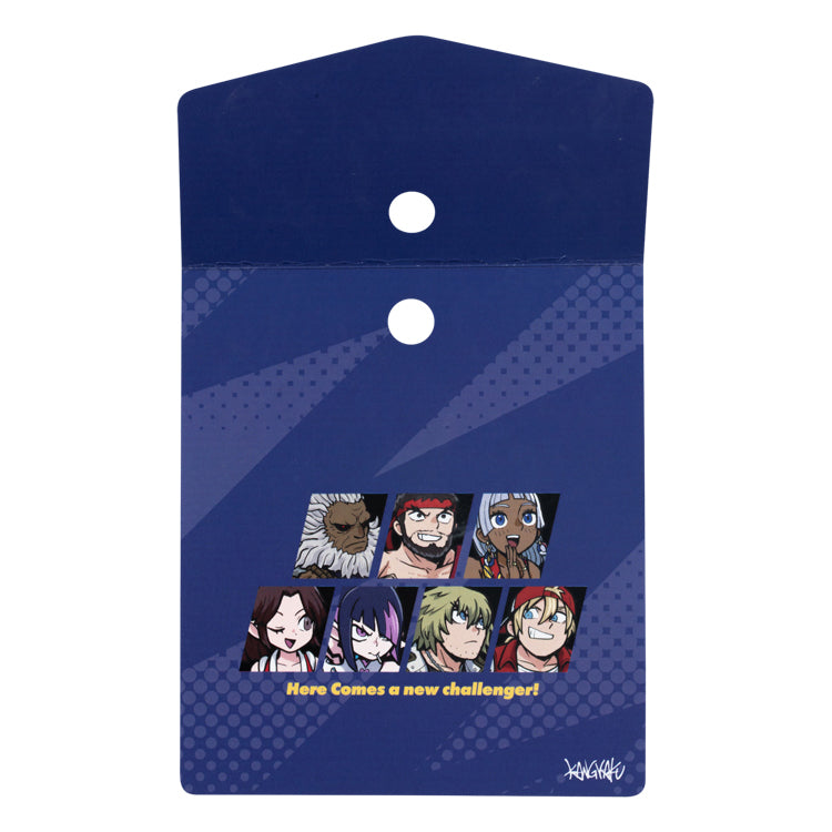 ストリートファイター クリアステッカーセット (ストリートファイター6