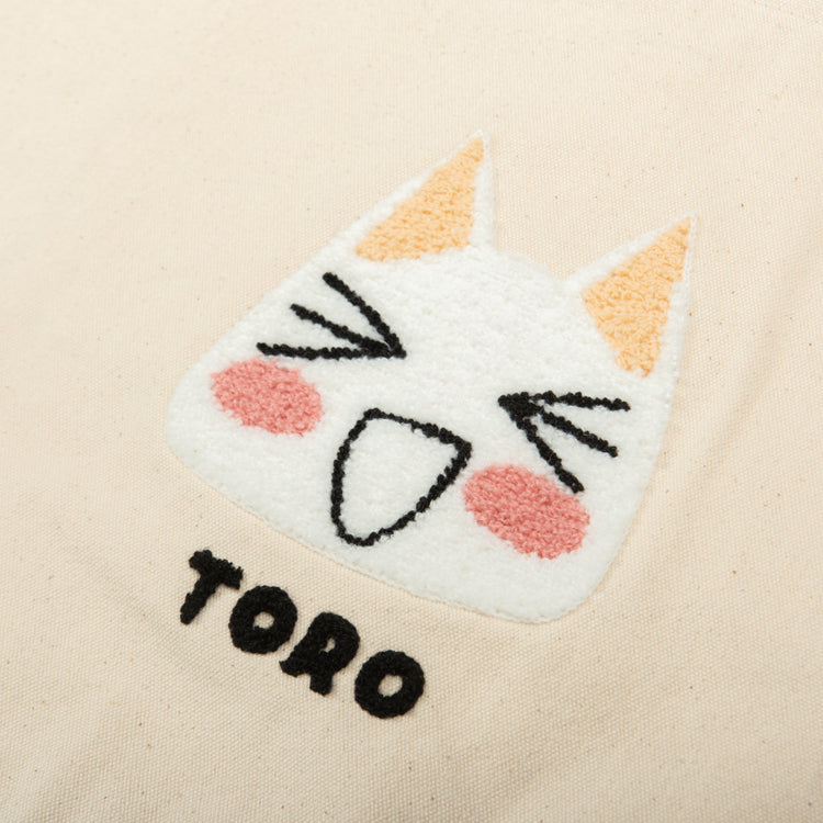 どこでもいっしょ サガラ刺繍トートバッグ (どこでもいっしょ トロ