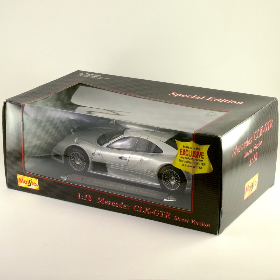 Maisto Mercedes CLK-GTR Street Version 1/18 - いずみ洋行のストア