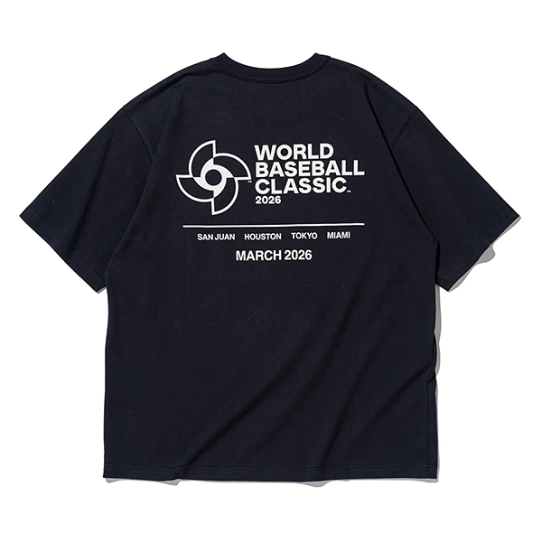 NEW ERA World Baseball Classic WBCロゴ 半袖 ウォッシュドコットン T