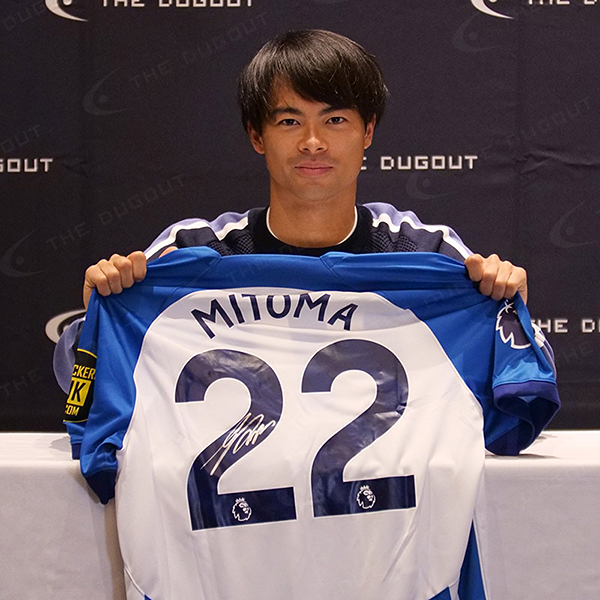 三笘薫選手 直筆サイン入りPWCユニフォーム 三笘薫選手 直筆サイン入り