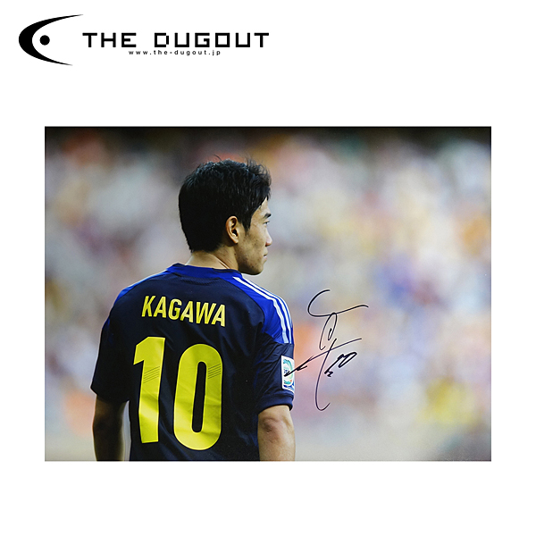 香川真司 直筆サイン入り日本代表2013フォト TDSC20211: その他