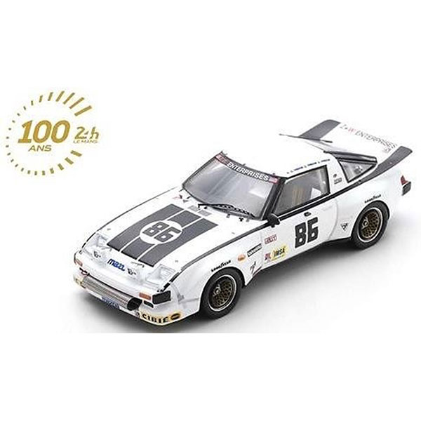 1/43スケールモデル Mazda RX7 No.86 24H Le Mans 1980 E. Soto - P