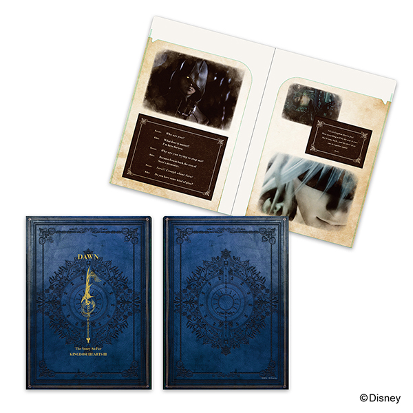 キングダム ハーツ / 2つ折りクリアファイルセット ＜IIIに繋がる物語