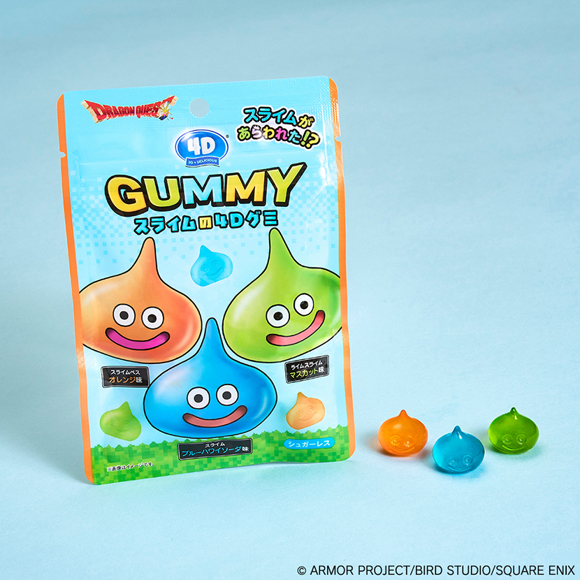 ドラゴンクエスト スライムの4Dグミ | スクウェア・エニックス e-STORE