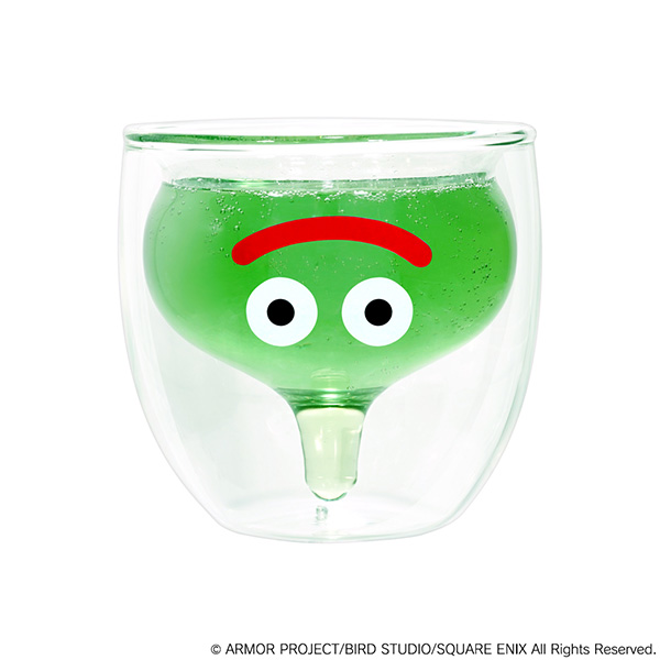 スマイルスライム ダブルウォールグラス スライム クリア | スクウェア