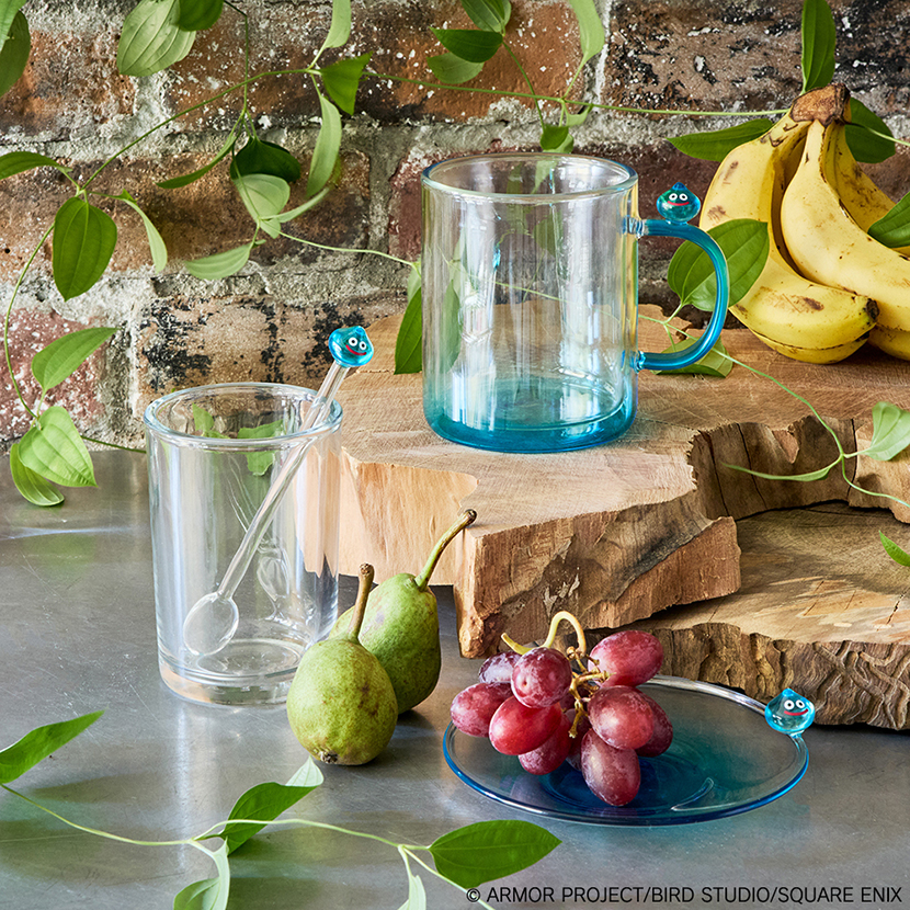 スマイルスライム ガラスのマグカップ メタルスライム | スクウェア