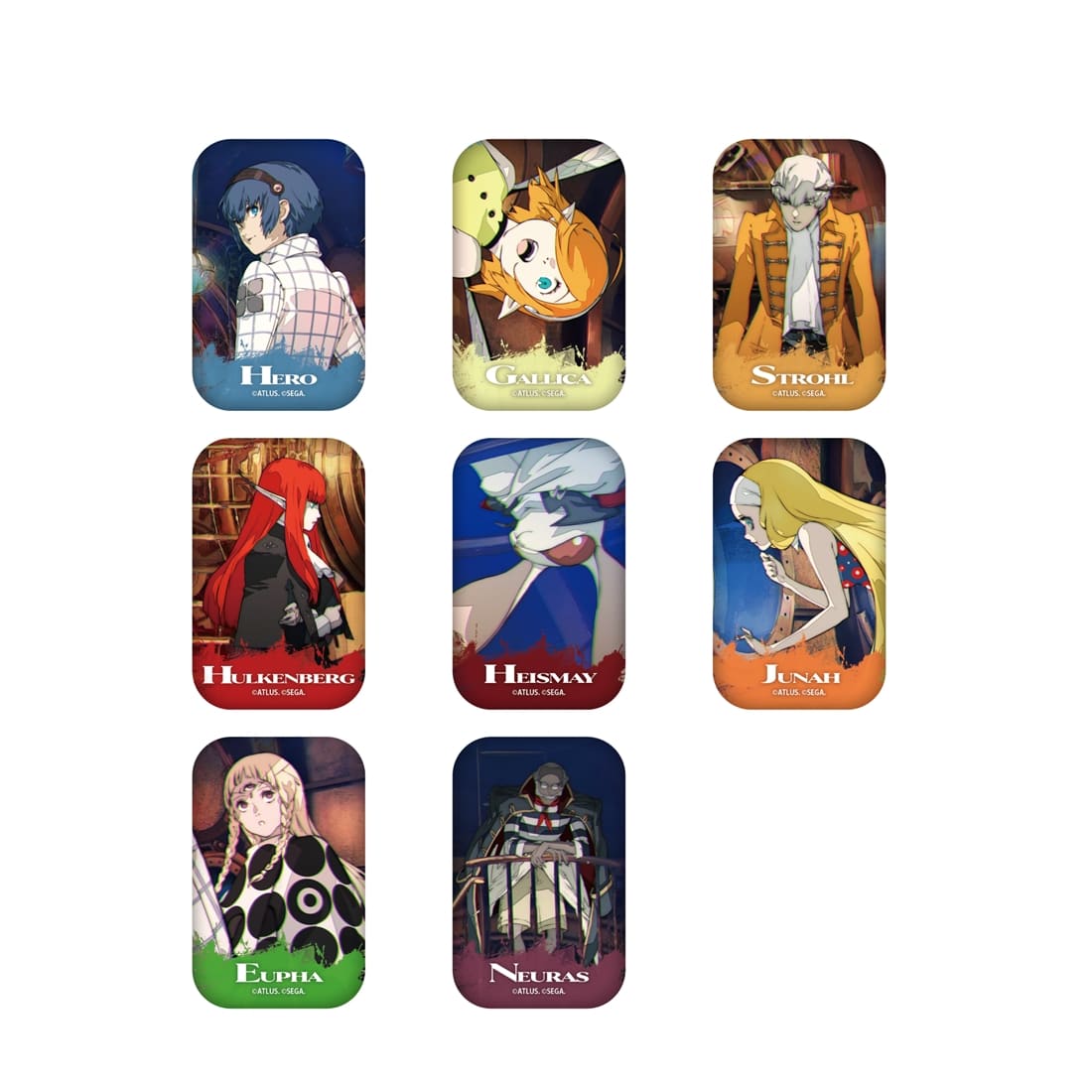 メタファー:リファンタジオ展 トレーディングスクエア缶バッジ(単品