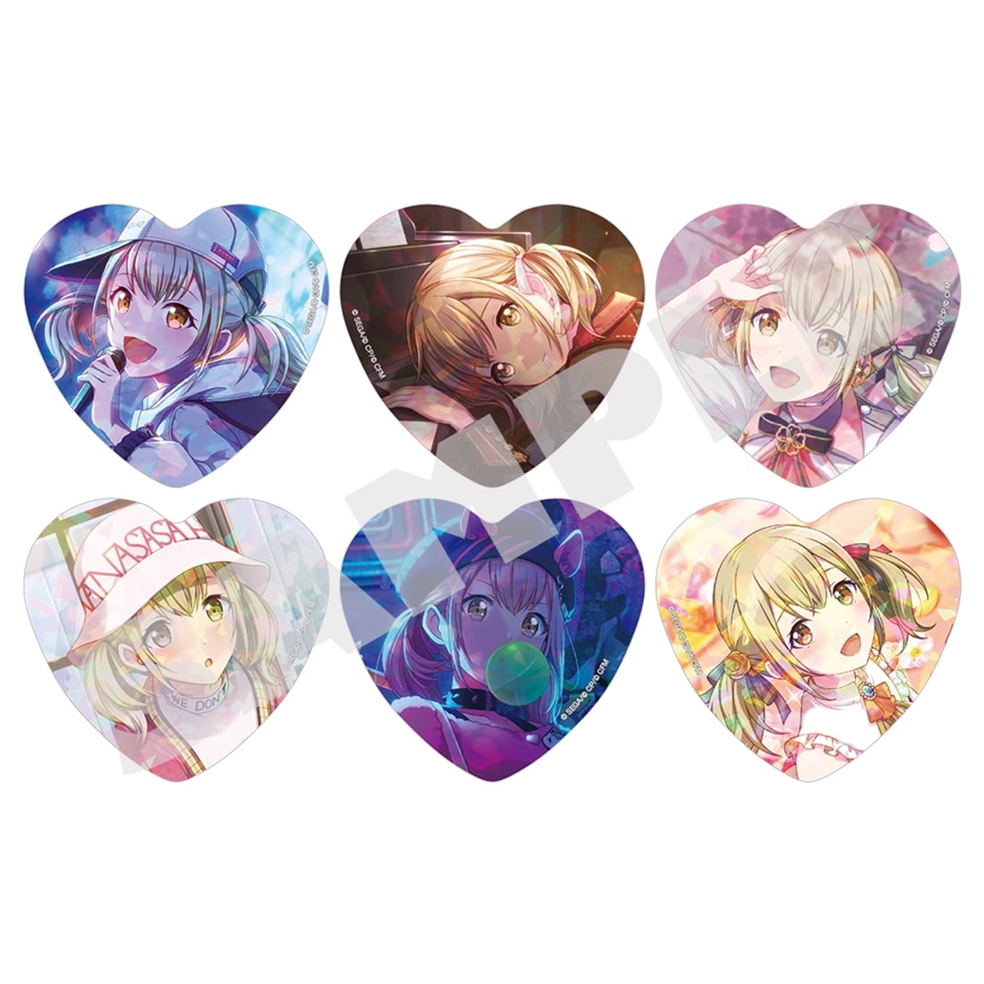 プロセカ』H/Art Collection 缶バッジ vol.1 【単品】小豆沢 こはね