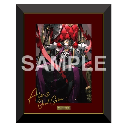 劇場版「オーバーロード」聖王国編 複製原画 アインズ Illustration:so