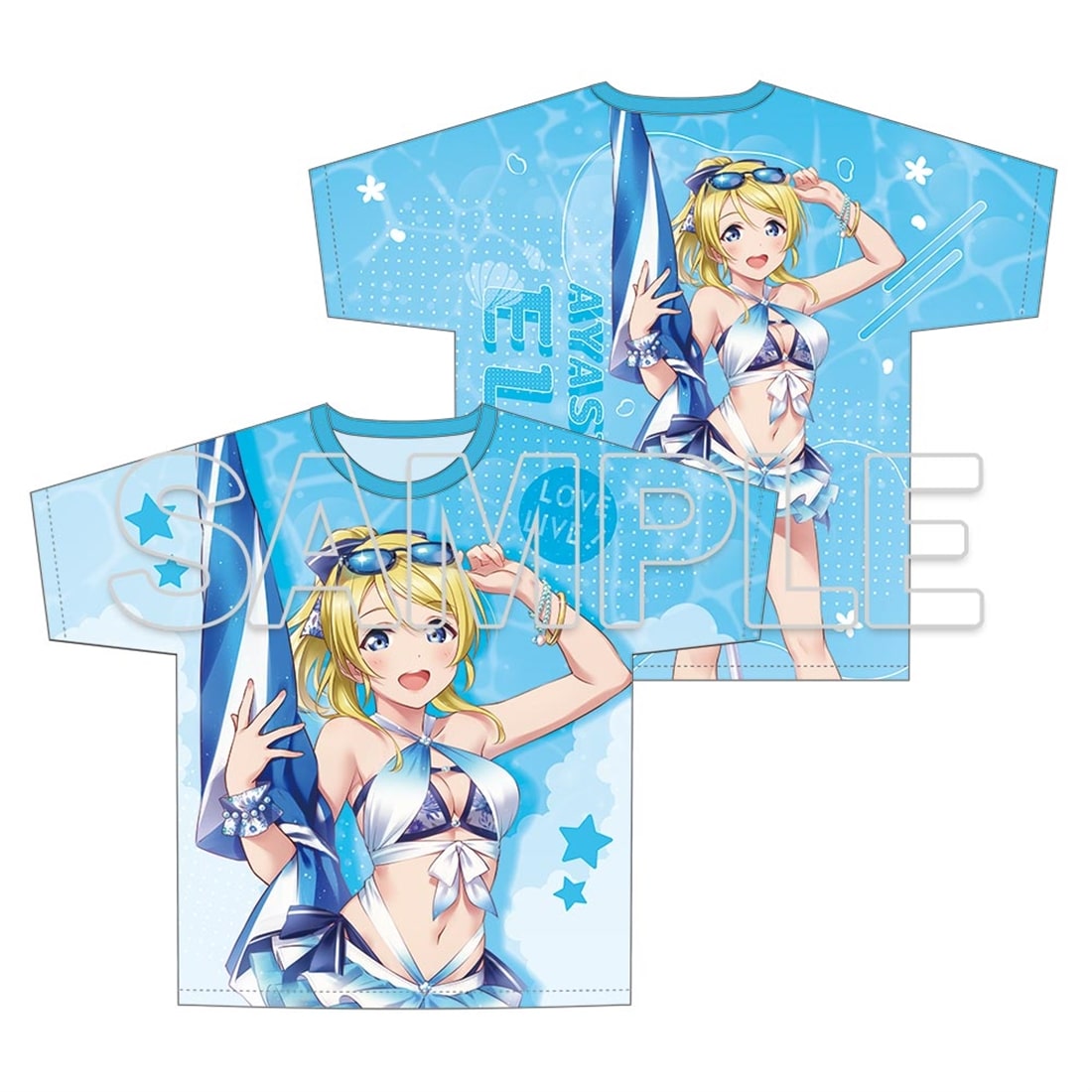 二次受注】『ラブライブ！』フルグラフィックTシャツ Ver.水着 絢瀬
