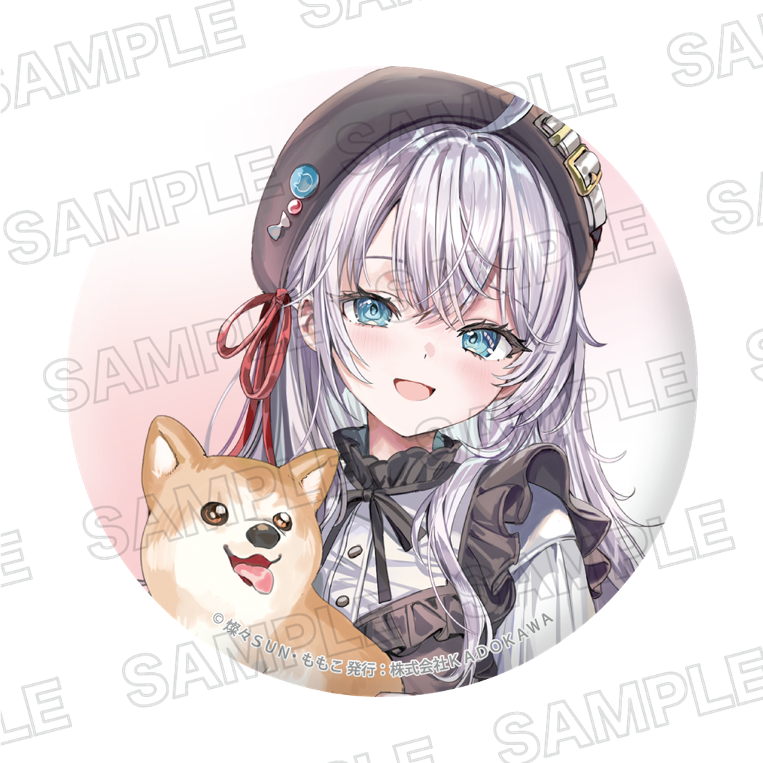 二次受注】ライトノベル展2025 ホログラム缶バッジ 時々ボソッとロシア