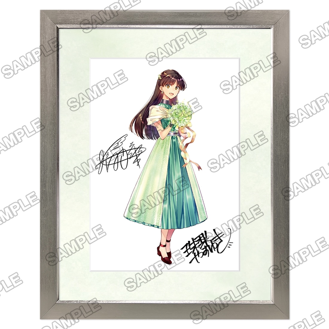 カドカワBOOKS10周年記念 複製サイン入りA5キャラファイングラフン入り