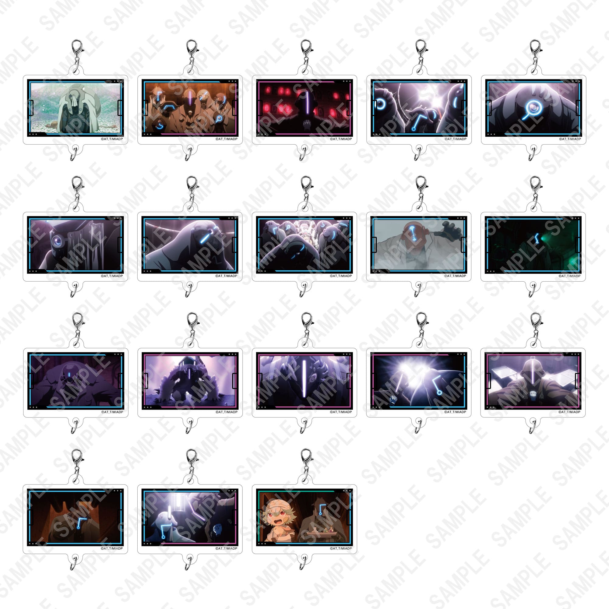 ボンドルドと祈手のつながるアクリルチャーム vol.2 コンプリート