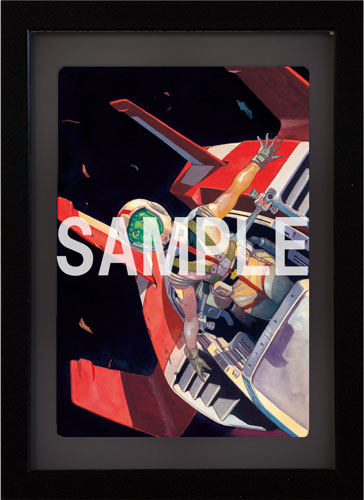 安彦良和／機動戦士ガンダム THE ORIGIN 展」複製原画 P: その他グッズ