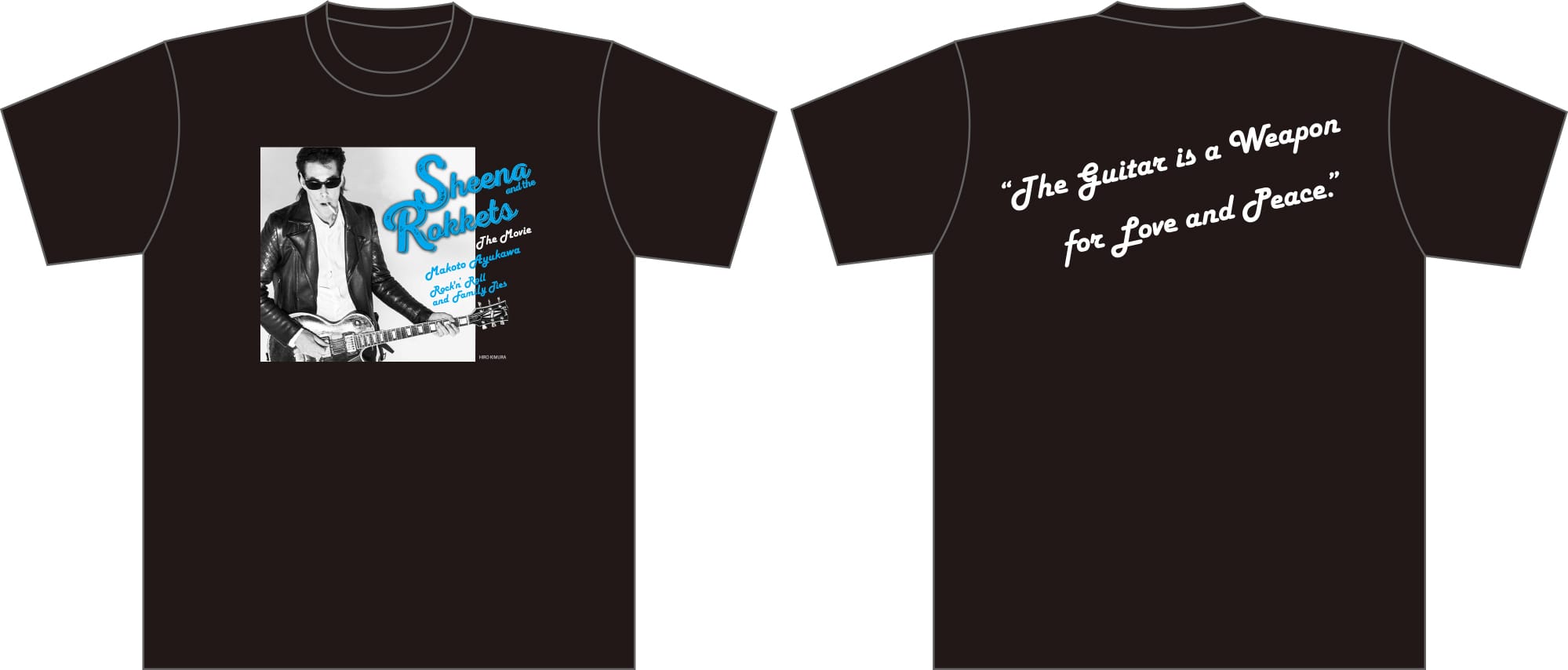 映画「シーナ＆ロケッツ 鮎川誠～ロックと家族の絆～」Tシャツ L