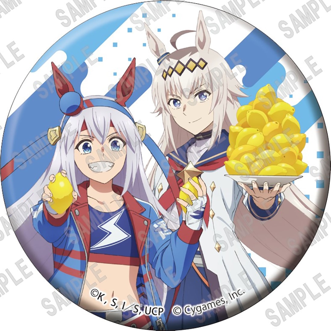 アニメ『ウマ娘 シンデレラグレイ』缶バッジ3種セット 月刊ザテレビ