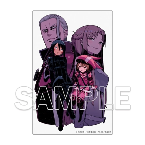 ソードアート・オンライン IF』アクリルプレート Ver.時雨沢恵一×黒星