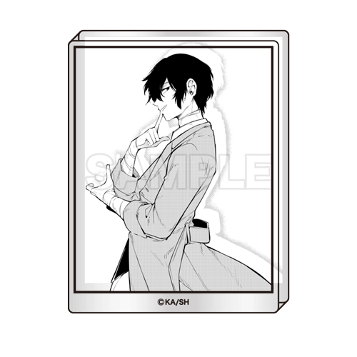 文豪ストレイドッグス」コマプレートスタンド 3個セット【C】: グッズ