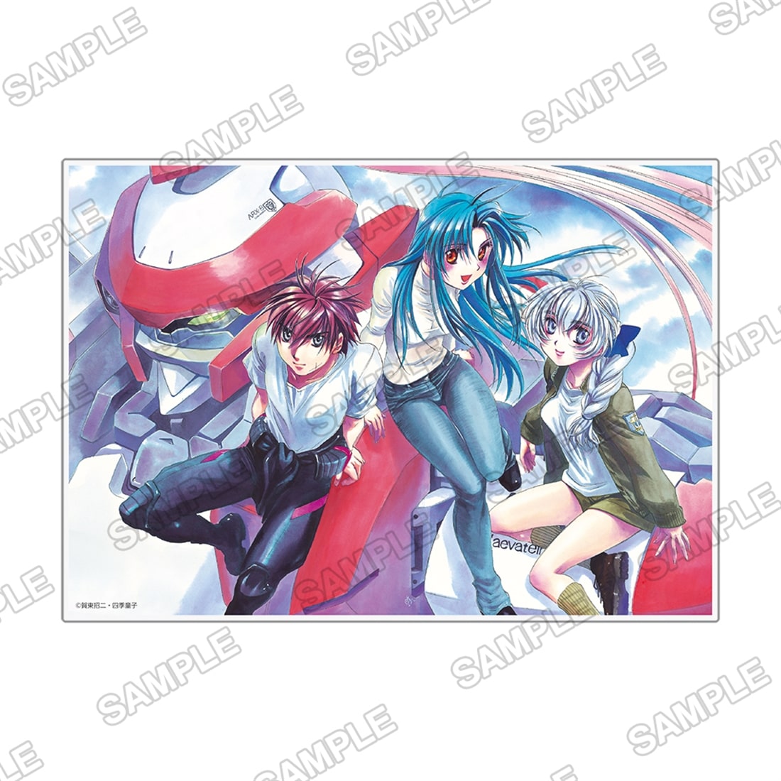 二次受注】『フルメタル・パニック！』アクリルパネル 宗介＆かなめ