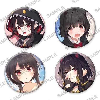 この素晴らしい世界に祝福を！』誕生祭2025 缶バッジ4個セット めぐみ