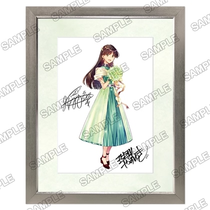 カドカワBOOKS10周年記念 複製サイン入りA5キャラファイングラフン入り