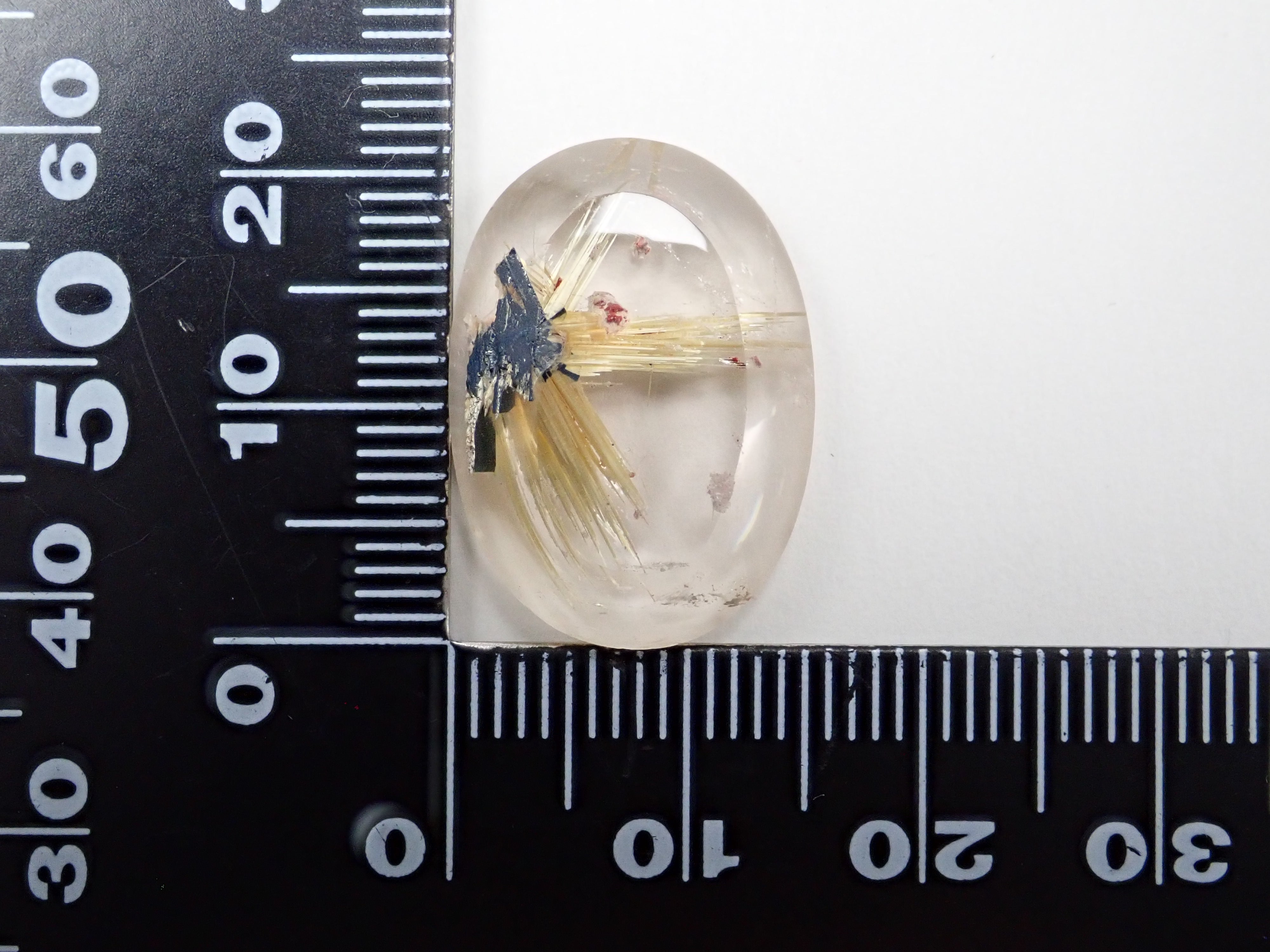 ルチルクォーツ（ルチルレイテッドクォーツ）16.795ctルース（太陽