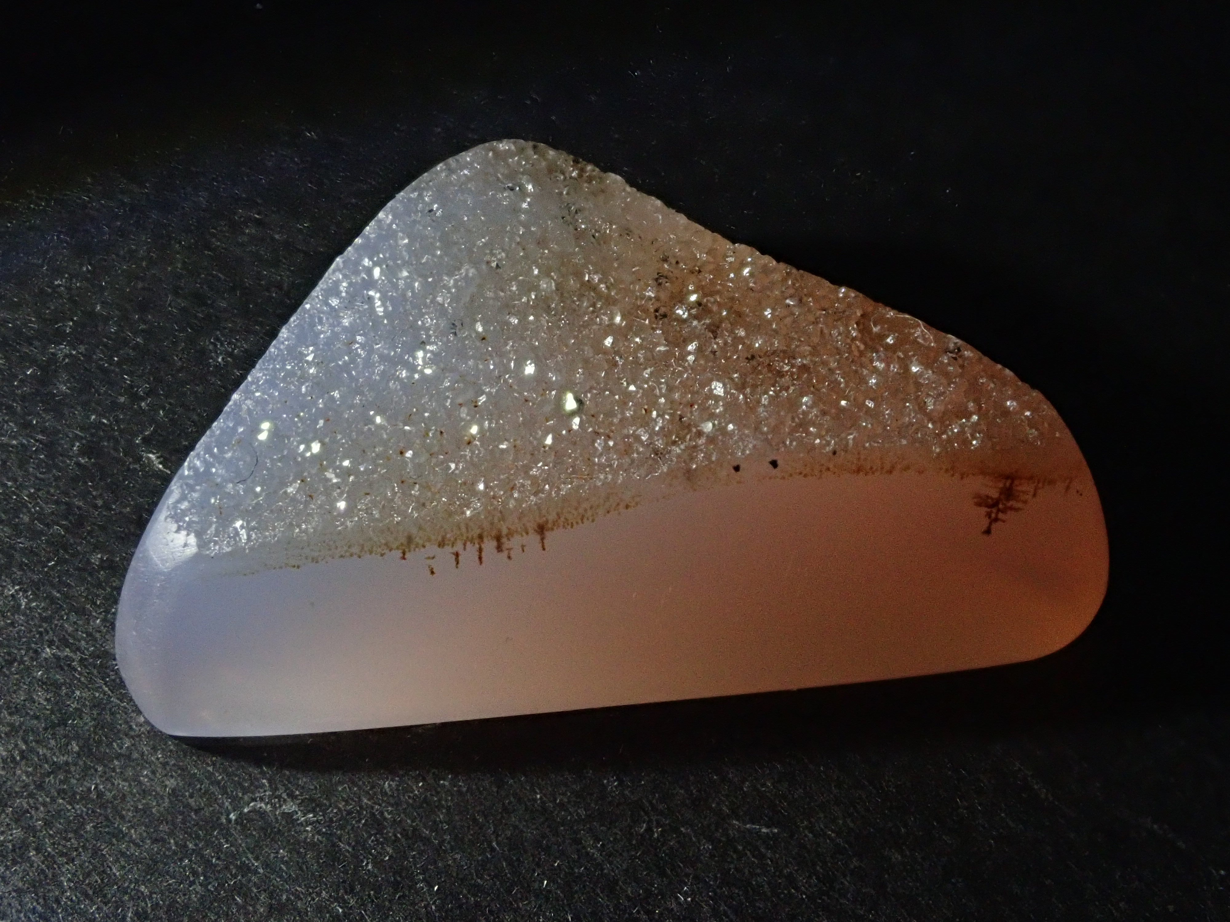 アゲート 34.143ctルース（ドゥルージーアゲート）