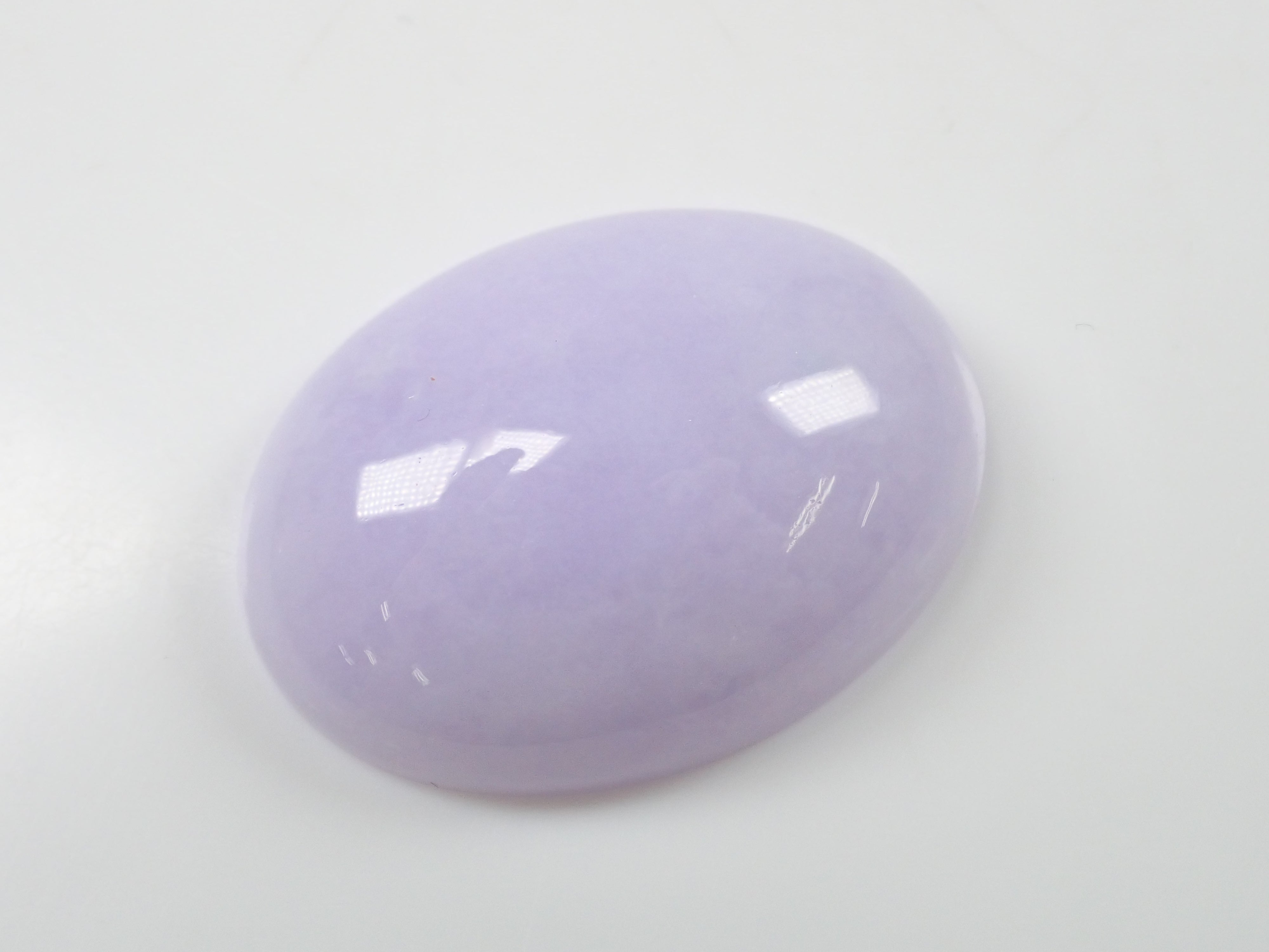 ミャンマー産ラベンダー翡翠（ヒスイ） 78.496ctルース 中宝