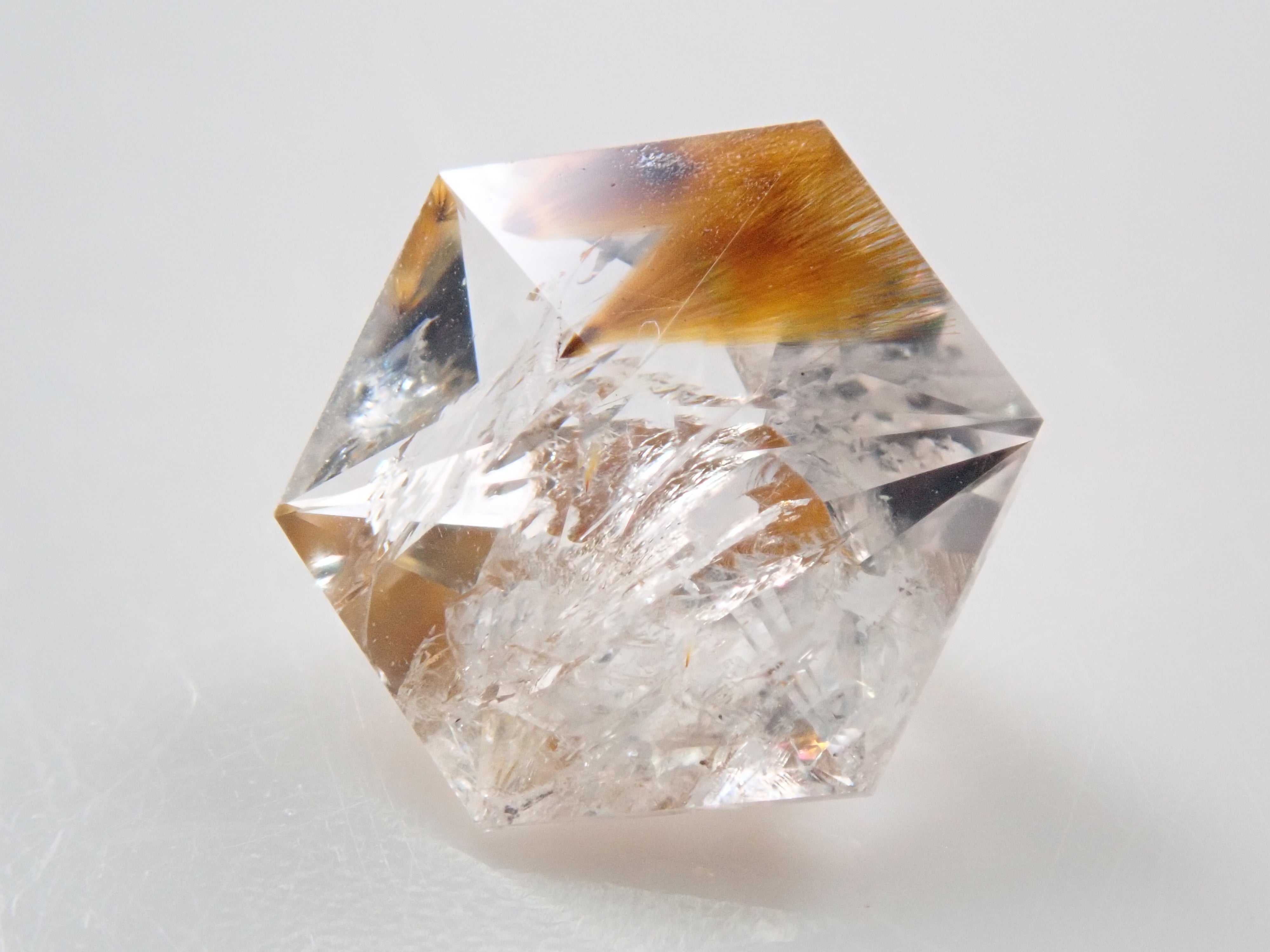 ブラジル産ゲーサイトインアメジスト 0.806ctルース