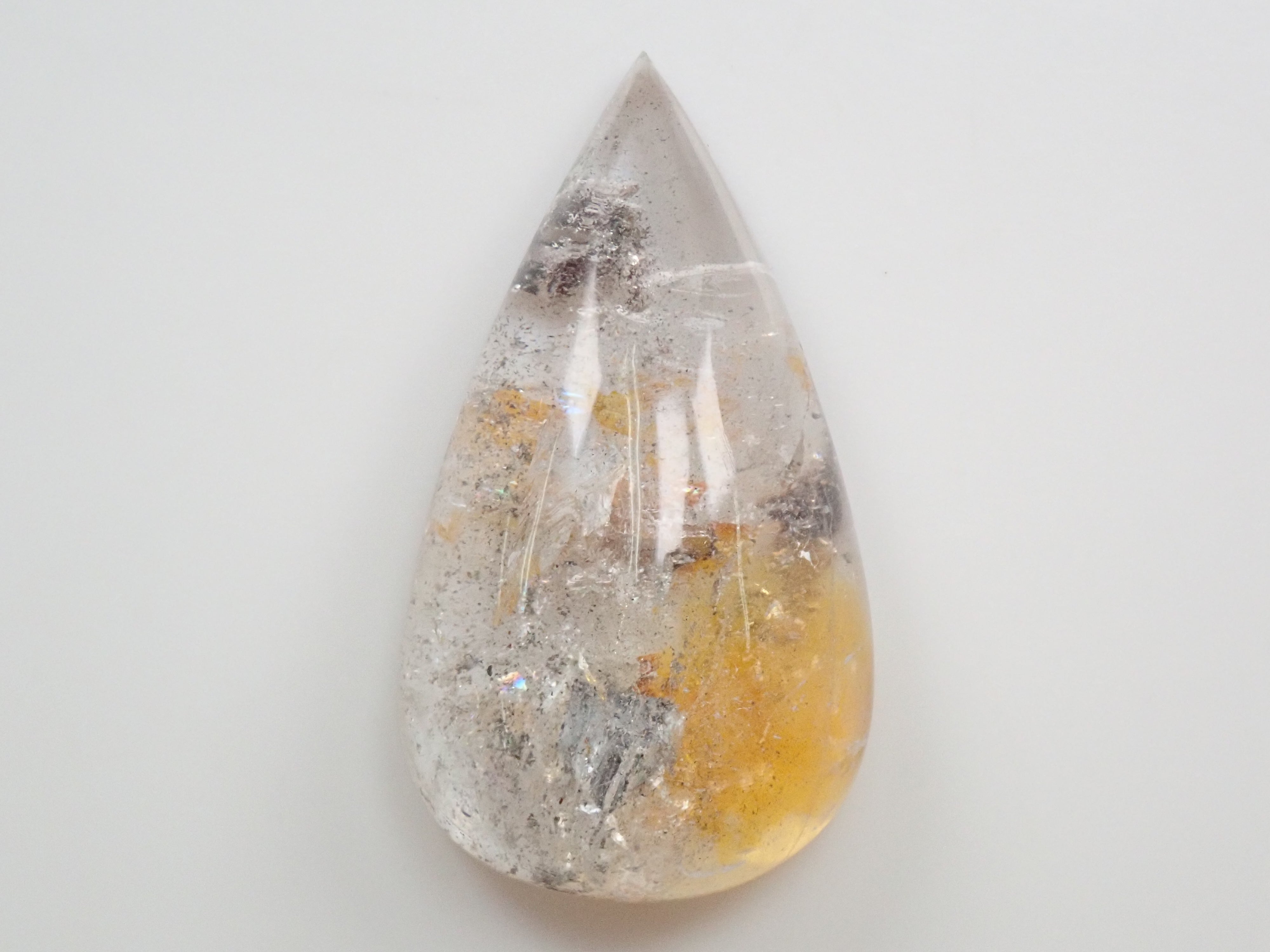 1/28 22時販売】ブラジル産パイライトインクォーツ 34.864ctルース