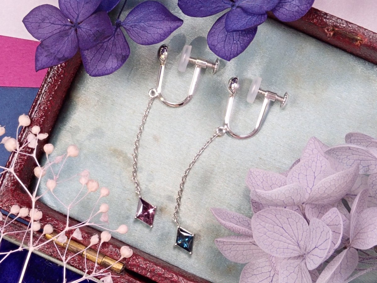 Solo（ソロ）《シンプルオーダー イヤリング枠・チェーンタイプ》