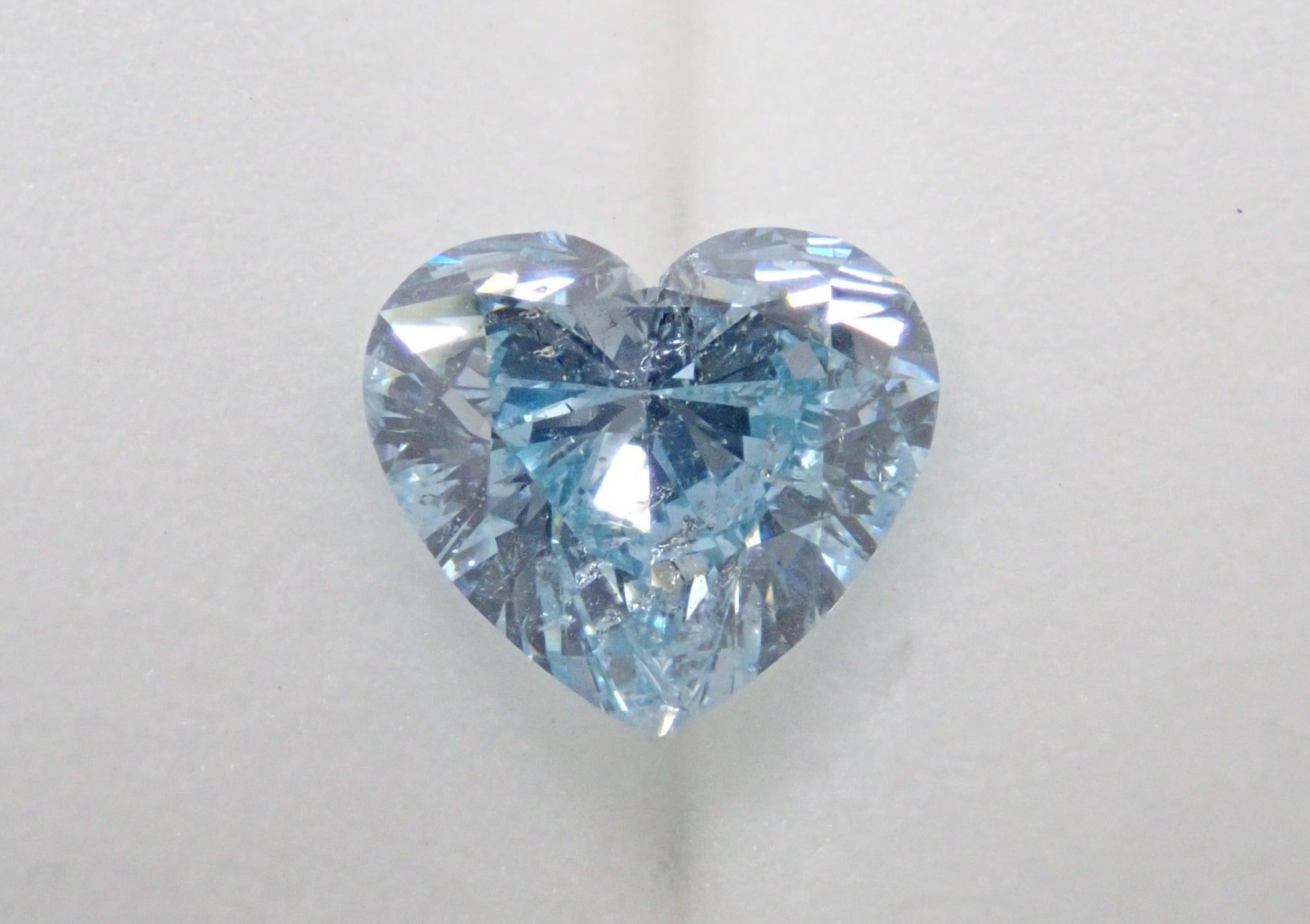 アイスブルーダイヤモンド 1.008ctルース(FANCY INTENSE GREENISH BLUE