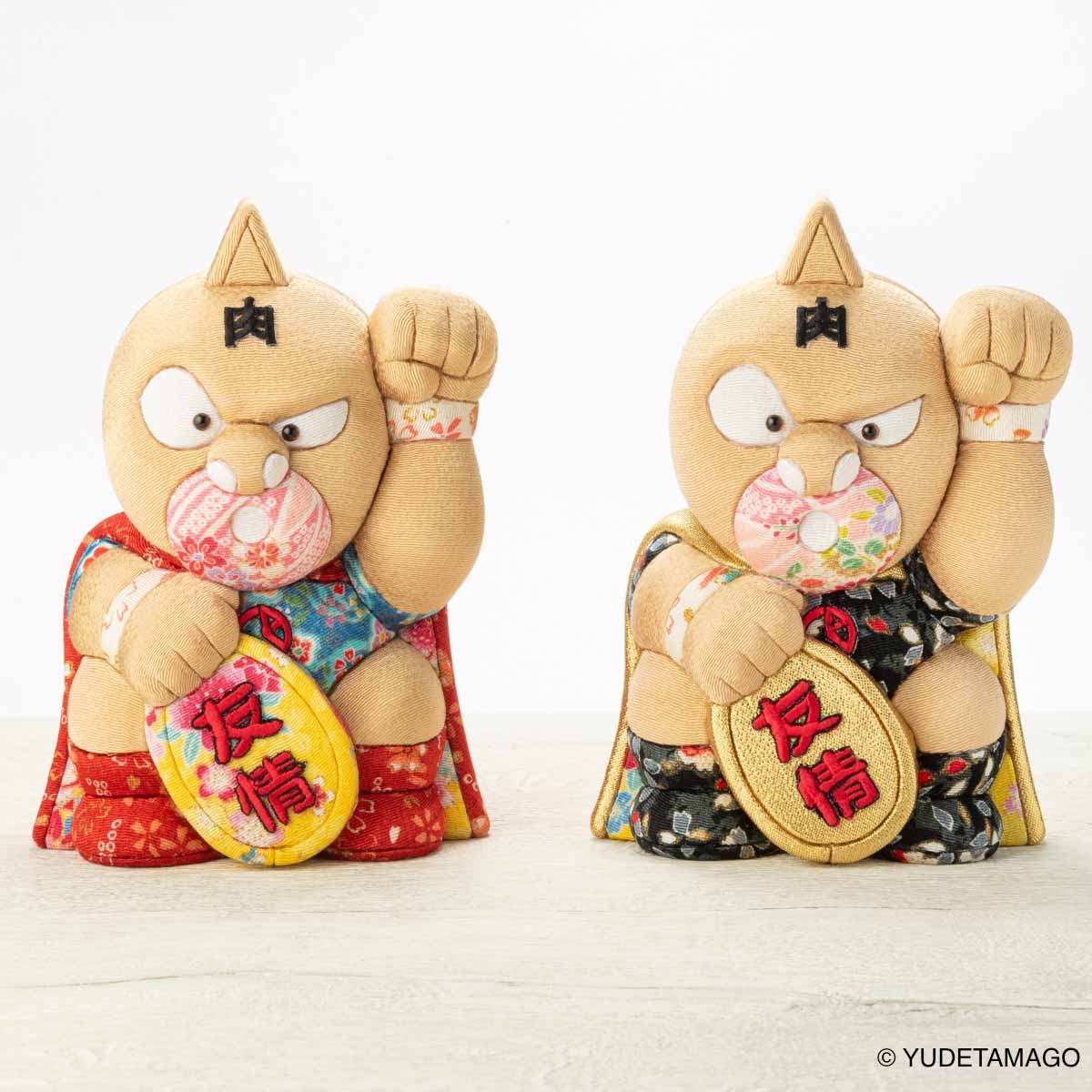 数量限定】江戸木目込人形 キン肉マン [スグル招き猫 王族コスチューム