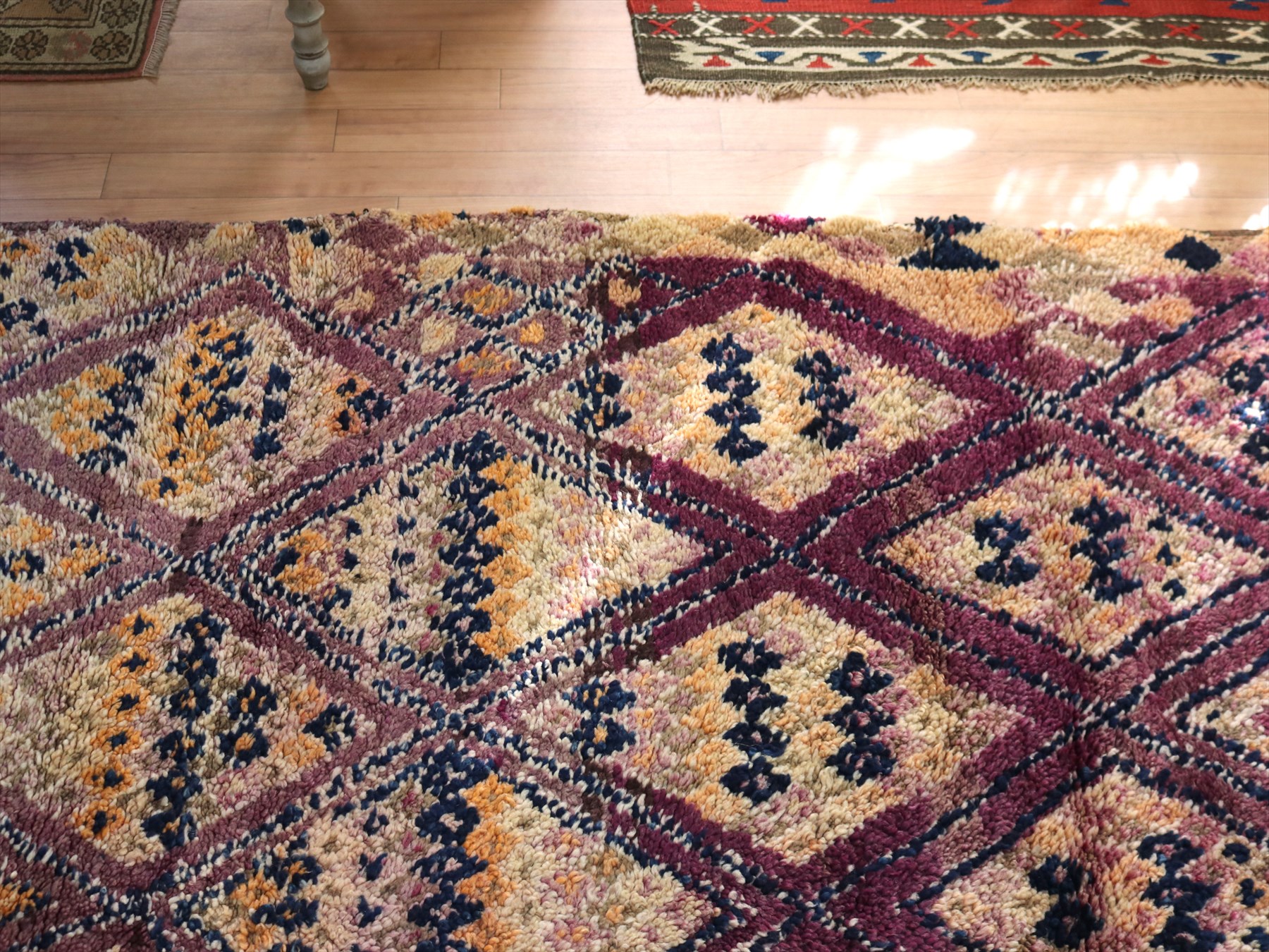 キリムスタイル / モロッコ ラグ Morocco エリアラグ265×183cm Zaiane