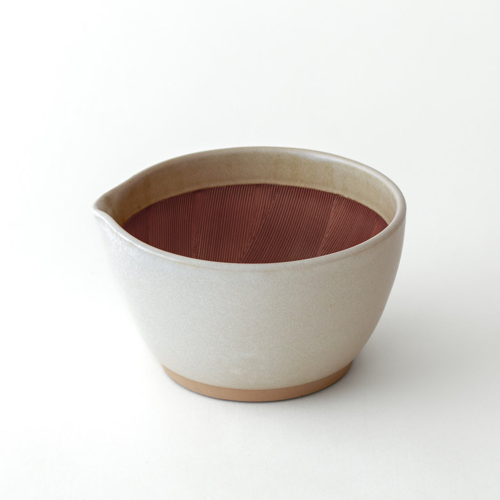シリコン付きで滑りにくい、元重製陶所のすり鉢 ｜くらすこと公式