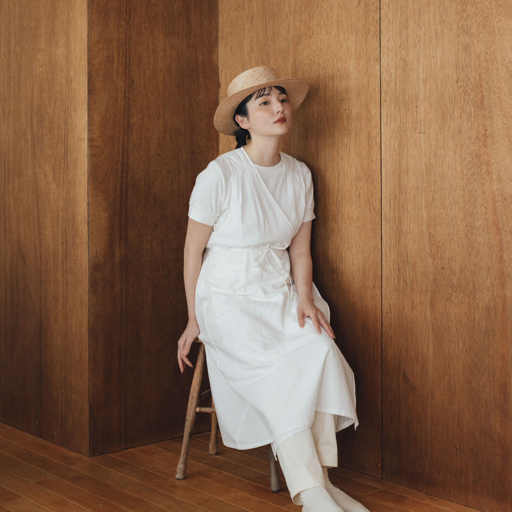 カシュクールエプロン｜くらすことの日常生活着 ｜くらすこと公式