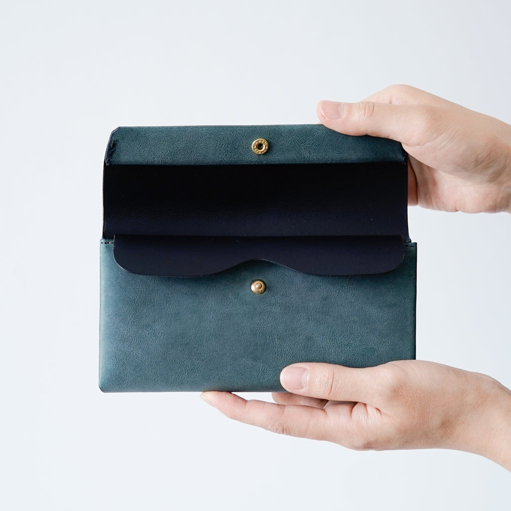 SAFUJI ミニ長財布（ホック）｜手になじむレザー財布 ｜くらすこと公式